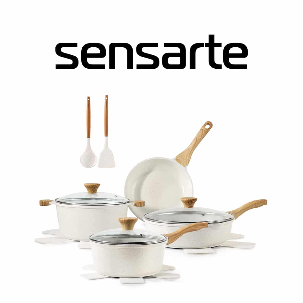 sensarte ceramic cookware